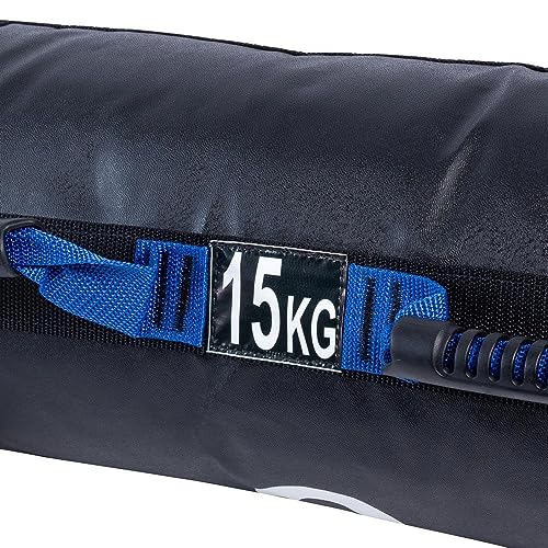 Acte, Sand Bag T206 15Kg - Preto e Azul