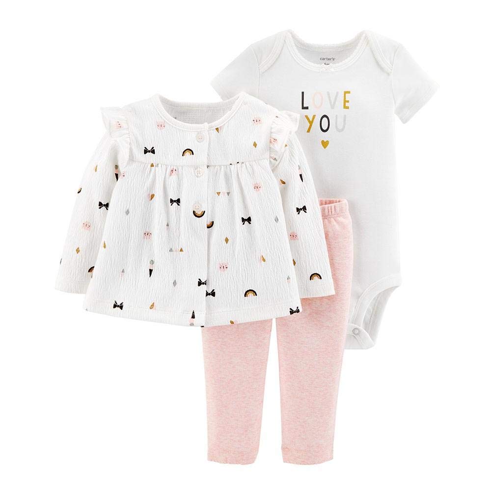 3-Piece Little Cardigan Set