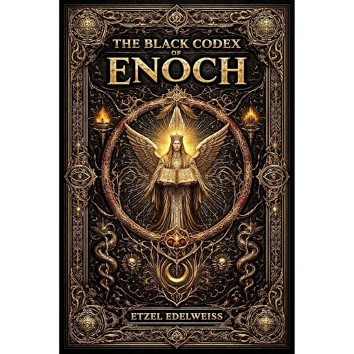 The Black Codex of Enoch Audiolibro Por Etzel Edelweiss arte de portada