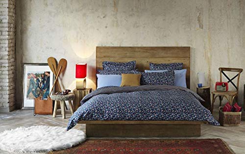 Tommy Hilfiger Bettwäsche Satin Countryside 200x80 cm Farbe Indigo