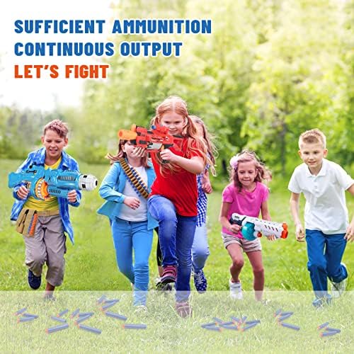 VCOSTORE Foam Bullets,Nerf Bullets 100 Refill Bullets for Nerf N-Strike Elite Darts Refill,EVA Non-Toxic Material Firm and Safe, Dark Blue 100 Pcs — view 2