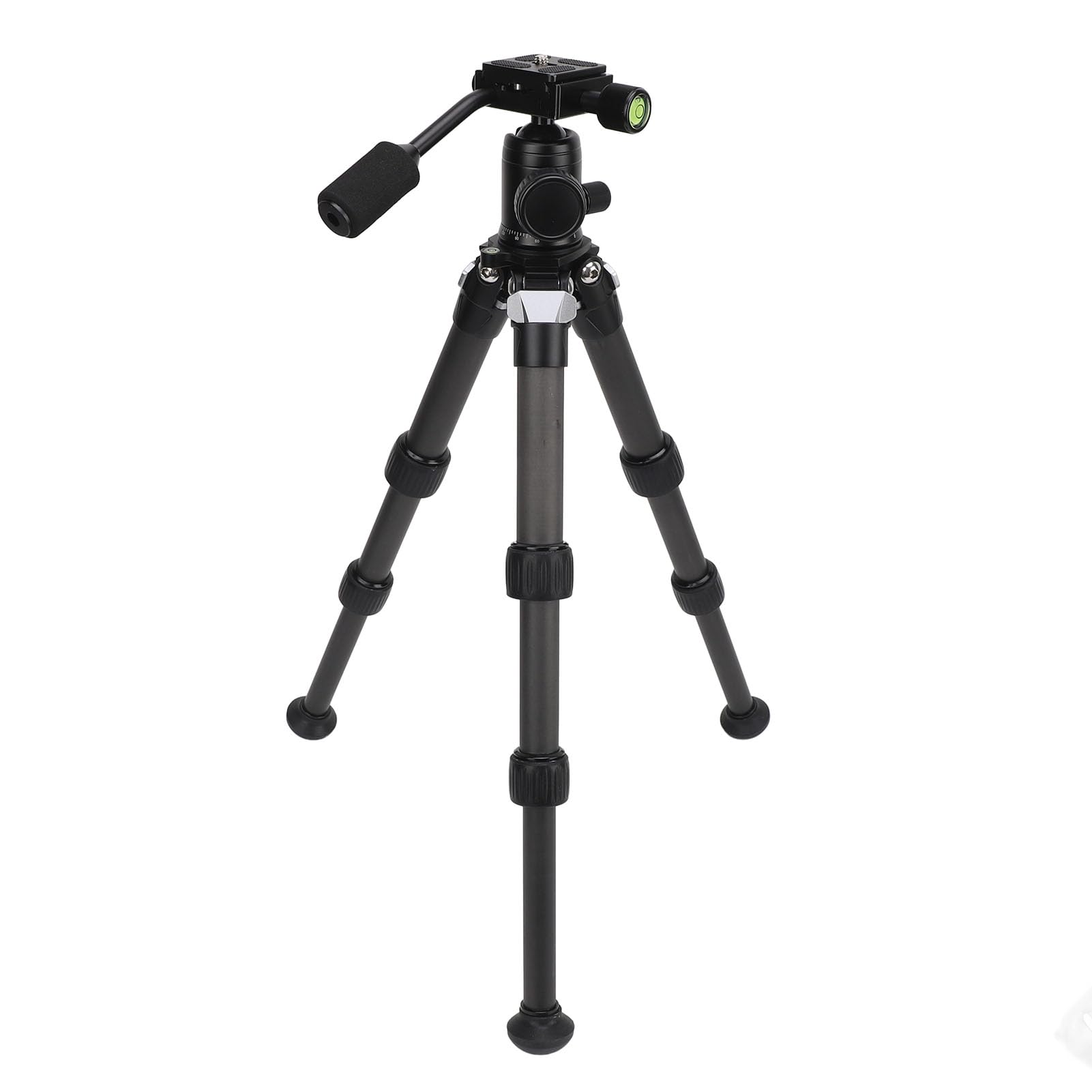 Trépied de Table Pliable en Fiber de Carbone, 13lb, Durable, Portable pour Les Voyageurs DSLR Live, 17.5-50cm