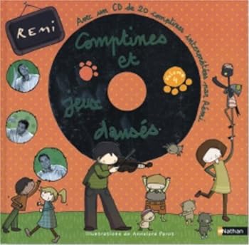 Paperback COMPTINES JEUX DANSES LIV+CD [French] Book