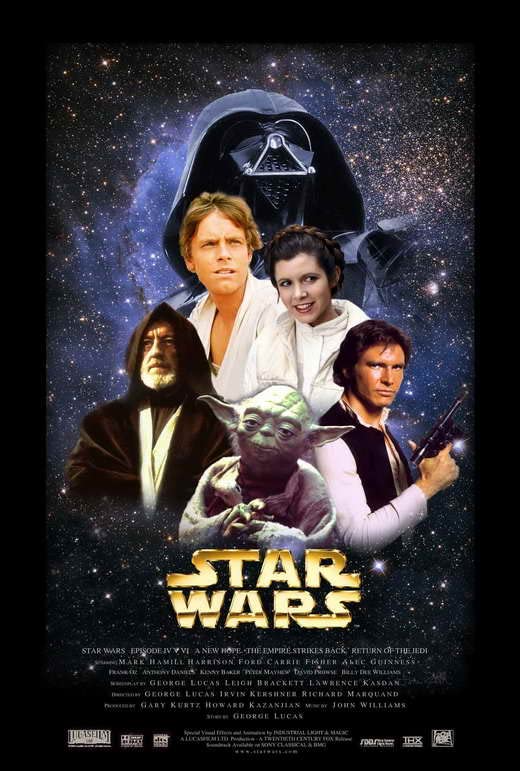 Amazon.co.jp: 【大判】映画ポスター 海外版 スター・ウォーズ