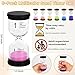 Shindel Sand Timers, 6PCS Colorful Hourglass Sandglass Timer 1/3/5/10/15/30 Minutes Sand Clock Timer for Kids Games Classroom Kitchen Cooking Office