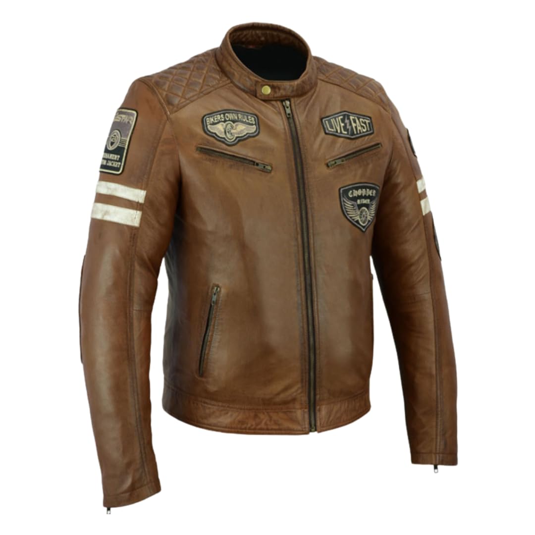 Bstar Kurtka Motocyklowa Męska Skórzana Kurtka Motocyklowa Kurtka Turystyczna Kurtka Odznaki Ochrona Wiatru Sprzęt Ochrona Ciała Lato Zima
