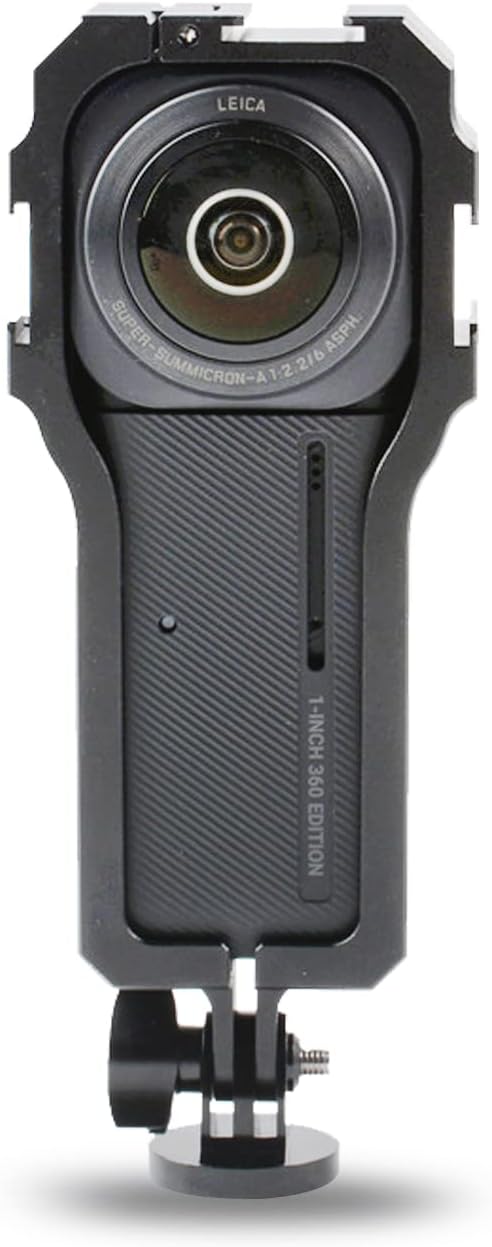 Frame Mounting Accessories for Insta360 ONE RS 1 Inch 360 Edition, Aluminum Alloy Materials with Three Extension Cold Shoe interfaces