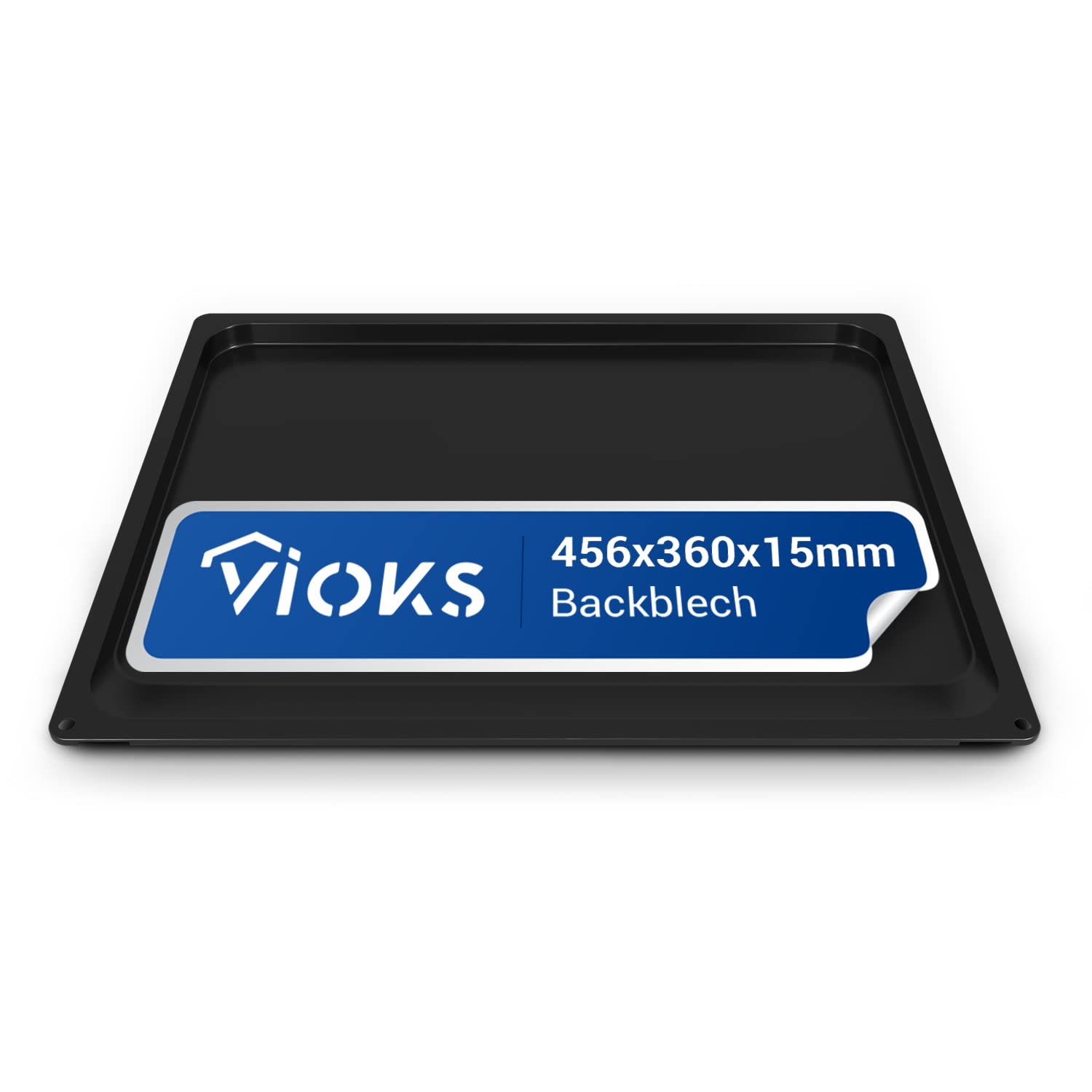 VIOKS Fettpfanne Backofen 456x360x15mm Ersatz für Gorenje 242132 Backblech