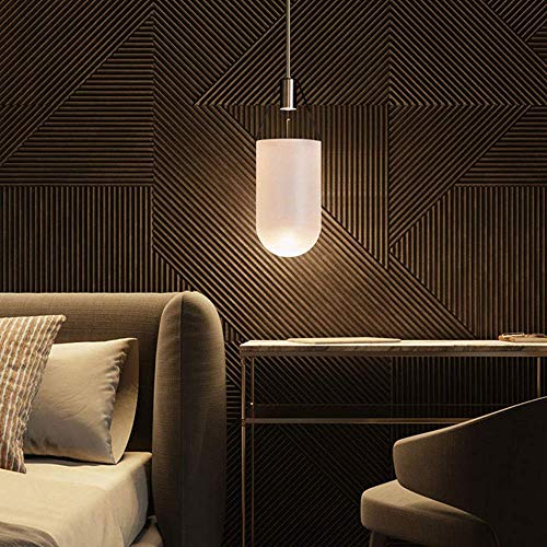 Plafonnier blanc durable en verre avec grand diffuseur pour allée et balcon - 5