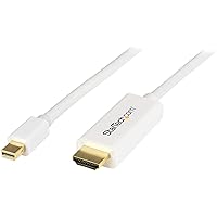Vista 7 de StarTech.com MDP2HDMM1MB - Cable convertidor Mini DisplayPort a HDMI, 3 pies