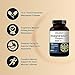 Magnesium Complex 500mg, 300 Capsules | 10-in-1 Magnesium Glycinate, Citrate, Malate & More | Chelated Form for Easy Absorption | Non-GMO