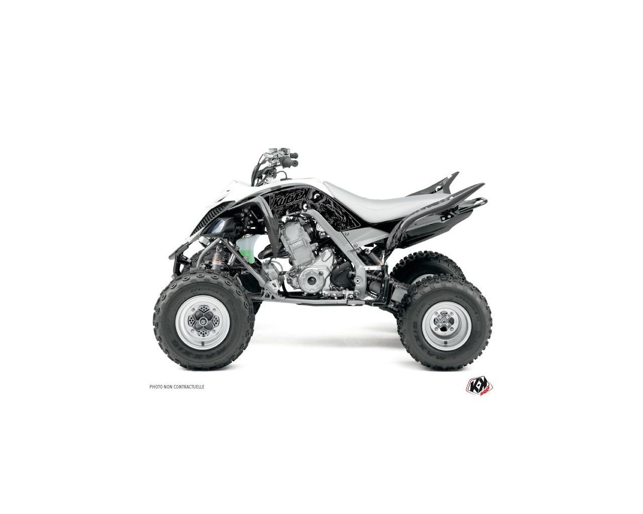 Kit Déco Quad Zombies Dark Yamaha 700 Raptor pour Plastiques Rayés