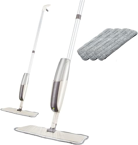 Miniatura 5 de DDXPT Mop to Replace The Cloth Home Use Mop Pad Practical Household Dust Cleaning Reusable Microfiber Pad for Spray Mop (Size  3pcs)