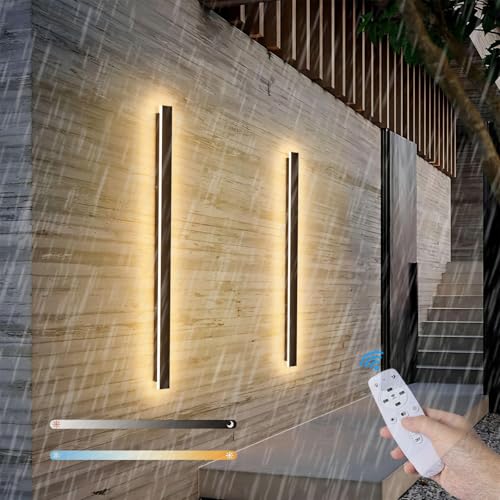 Lampe murale longue bande 180cm pour éclairer les grandes façades