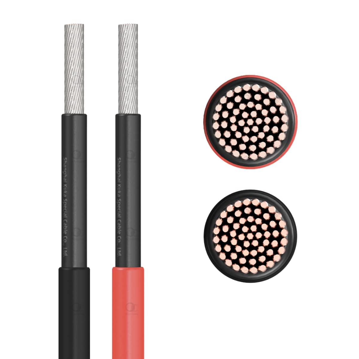 200m Solarkabel Verlängerungskabel für PV-Anlagen 4mm2 Rot