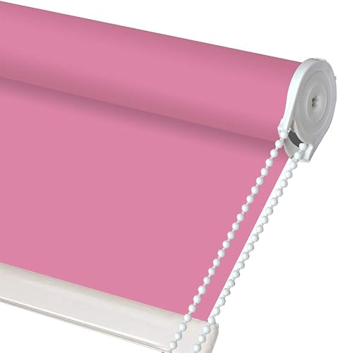 LETAU Persianas opacas blancas, 20 pulgadas de ancho x 36 pulgadas de largo, a prueba de agua y aceite, protección UV, ahorro de privacidad,