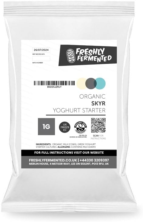 Freshly Fermented - Organic Skyr Yoghurt Starter