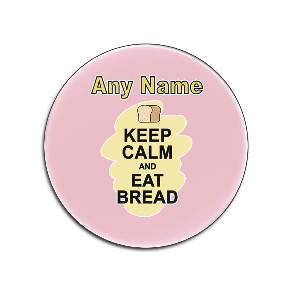 Dessous de verre Keep Calm Eat Pain personnalisés, le cadeau idéal pour amateurs de gâteaux