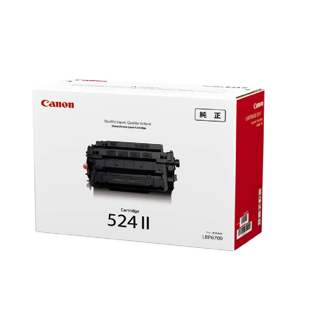 2個Canon 524 II トナーカートリッジ LBP6700対応　2個 Amazon.co.jp: Canon (キャノン） トナーカートリッジ 524Ⅱ （純正品