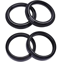 48x58x9.5/11.5 Front Suspension Damper Oil Seal Dust Cover For YZ125 YZ125S 14-2018 YZ125L 17D-23145-004pcs seal 4pcs cover