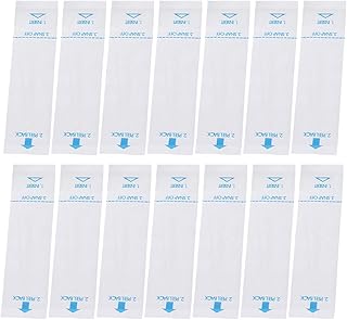 Abaodam 100Pcs Disposable Universal Probe Covers Sleeves for Oral and Rectal Use, White Protective One-Time Covers for Dig...