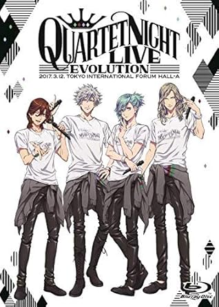 Amazon Com Uta No Prince Sama Quartet Night Live Evolution 17 Blu Ray Pamphlet Reduced Edition Included Lyrics Card Included Movies Tv