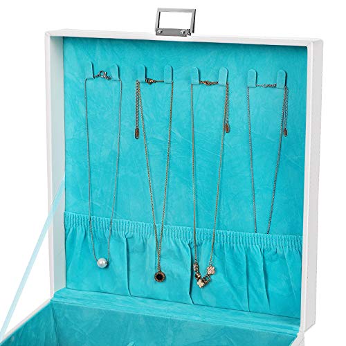 SONGMICS Portagioie a 2 Ripiani Porta Gioielli