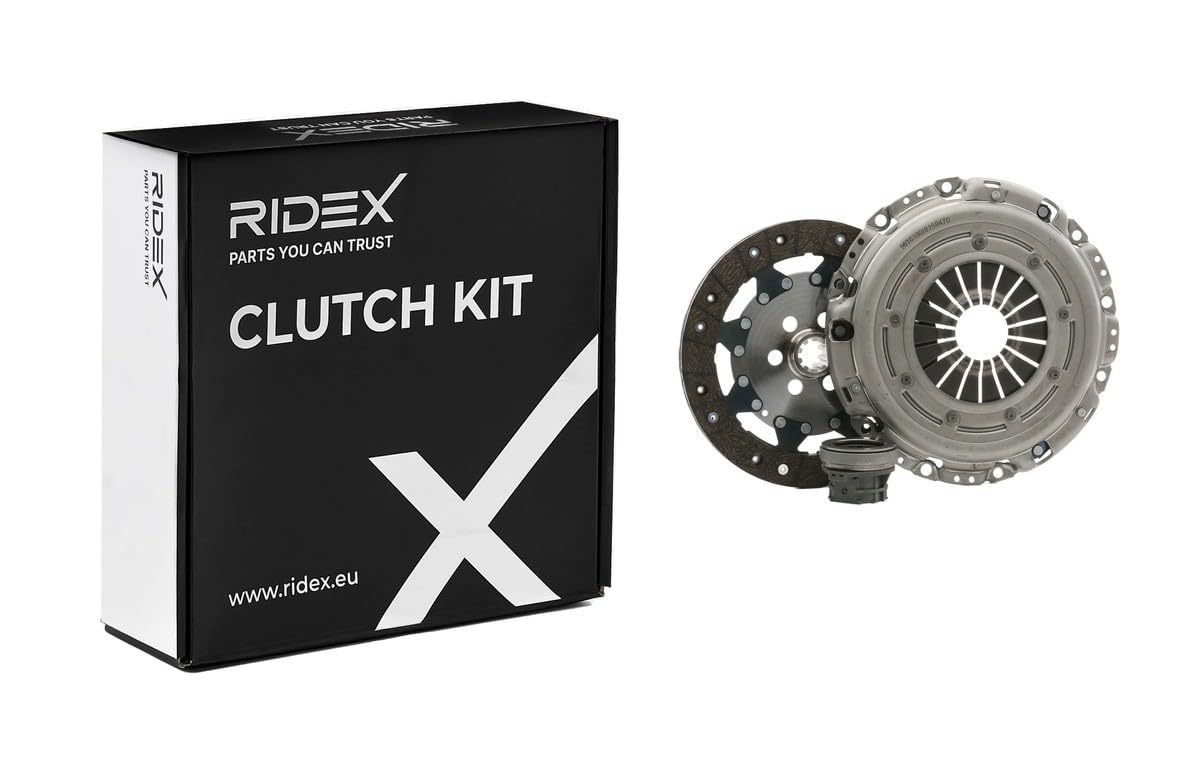 RIDEX 479C0140 Kupplungssatz Kompatibel mit BMW 3 Limousine E46 1204419 1223672 12044194 Kupplung Komplett