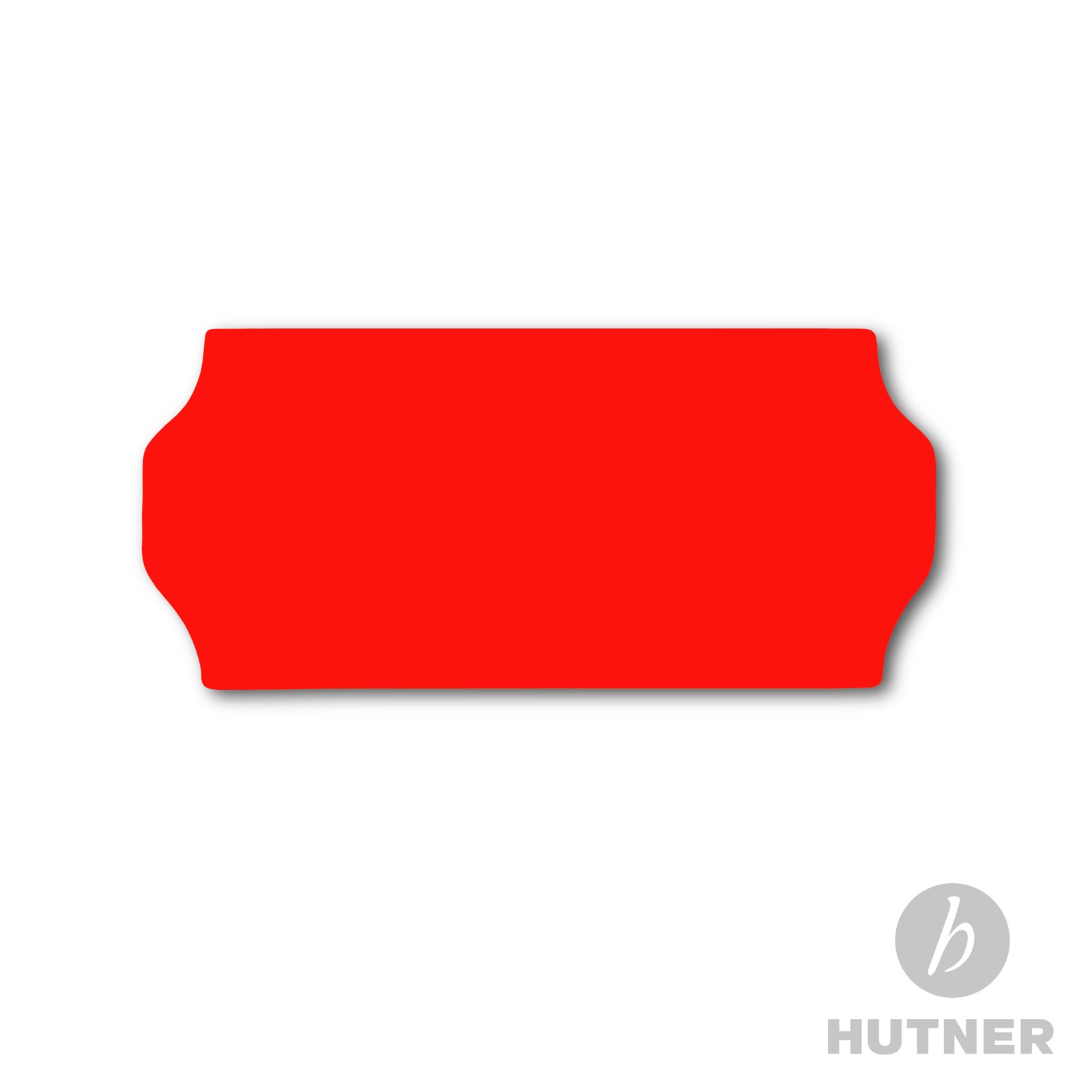 10 Rollen Preisetiketten 26x12 Leucht-Rot Permanent | 15.000 Etiketten | Preisauszeichner | Auszeichner