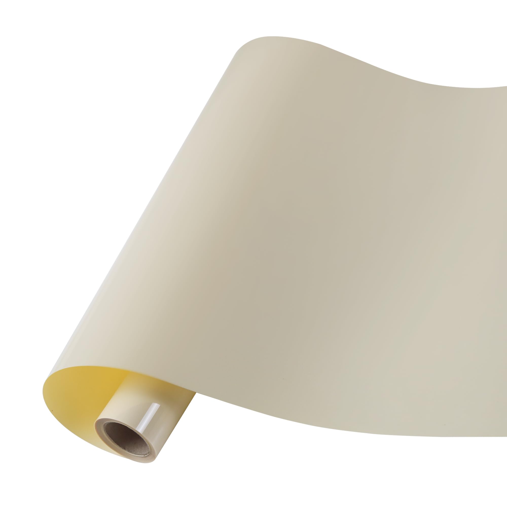 Light Yellow HTV, 12" x 10ft Heat Transfer Vinyl, Boho Iron on Vinyl