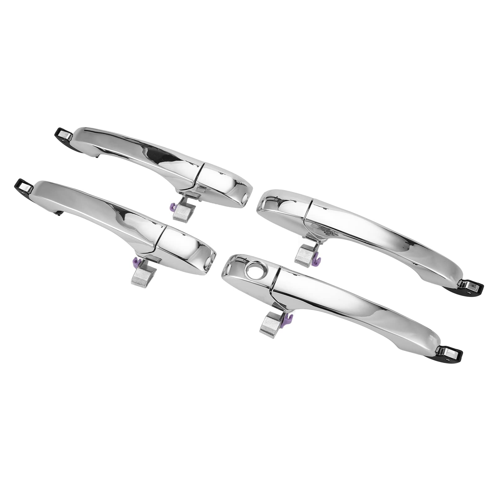 Poignées de porte extérieures pour Chrysler 300C 2005-2010 | Lot de 4 en ABS