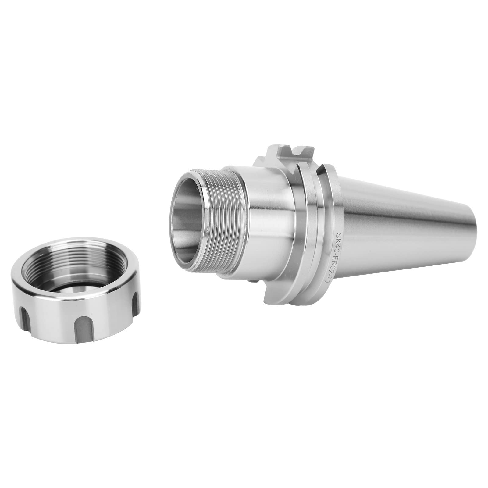 2 Pz Portautensili per Fresatura CNC Tornio Ad Alta Precisione Forniture Industriali SK40 ER32‑70 per la Lavorazione di Macchine Utensili CNC
