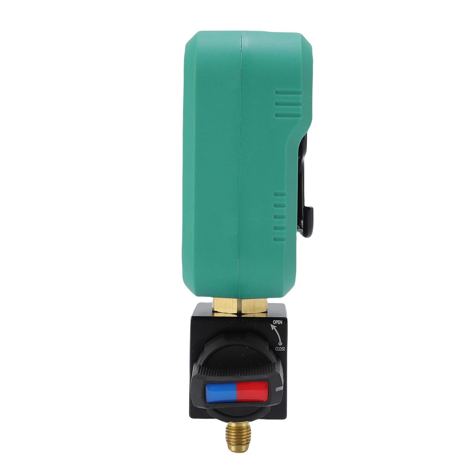 GOWENIC Tester Ciśnienia w Chłodnictwie |Cyfrowy Manometr Rozgałęźny z Wlotem 1/4 do R22 R32 R410A R134A HVAC do Wykrywania Podciśnienia i Wycieków