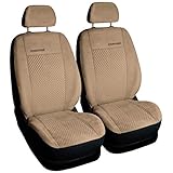 PREMIUM QUALITÄT: Dies sind atmungsaktive und hochwertig verarbeitete Auto Schonbezüge. Zusätzlich sind diese atmungsaktiv, farbbeständig, sehr strapazierfähig und ganzjährig einsetzbar. Made in EU.