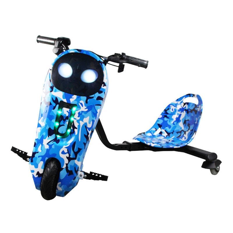 Kids 36V Kids Electric Drifting Trike Scooter Super Power Scooter 360 Degree Drift Car High Speed & Bluetooth