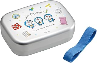 スケーター(Skater) 弁当箱 ドラえもん ラインデザイン サンリオ 370ml アルミ製 保温庫対応 子供用 日本製 ALB5NV-A
