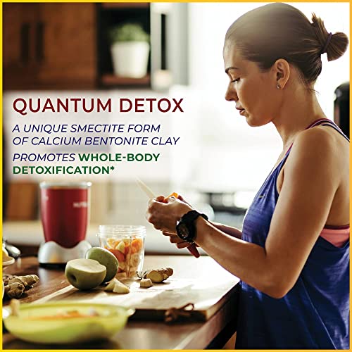 Quantum Detox - Promotes Whole Body Detox Cleanse - Liver And Colon Cleanse Supplement - Vegan, Gluten-Free, Non-Gmo - 90 Capsules #TOP1
