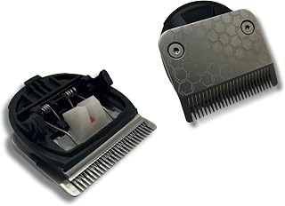 Cabezal de cuchillo compatible con Babyliss E990E Japanese Steel Digital Haarschneider Men Scherblock Schneidekopf Ersatzmesser Klingenblock Ersatz für Originalnummer 35009900