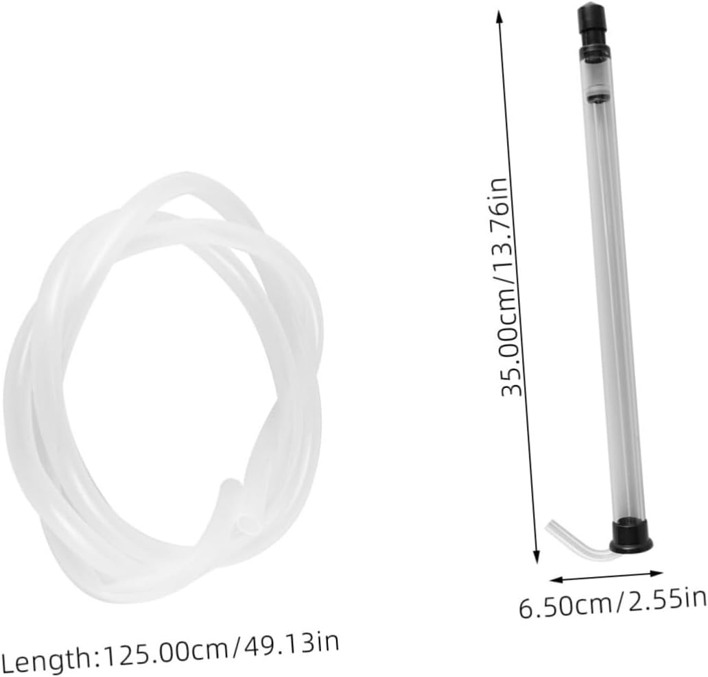 SHOWERORO Siphon Drainage for Wine Making Automatic Siphon Tube Hose for Bottling Easy to Use and Store