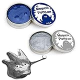 2 Pack Magnetic Slime Putty, Magnetic Putty with Magnet for Kids, Stress Relief Fidget Toy for...
