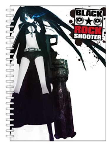 BLACK ROCK SHOOTER Ring Notebook B cahier spirale papeterie manga collection