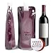 Wine Flask, Foldable Wine Bottle by VinoVivo - Portable Wine Purse That Collapses When Done, 750ml