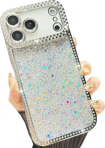 Coque iPhone 17 Pro fine antichoc et brillante à paillettes protection robuste