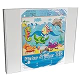 ✨ Pack de 9 figuras dibujadas y precortadas sobre base adhesiva en forma de Animales para pintar con arenas de colores. Ideal para que los niños puedan crear y jugar con los animales de granja.