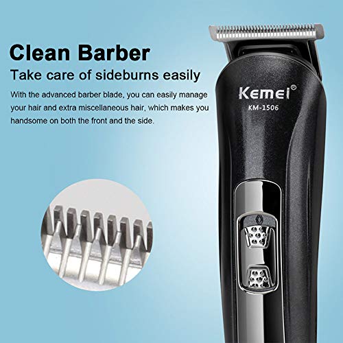 Springway Máquina de cortar cabelo elétrica 3 em 1 Barbeador de barba Nariz Aparador de pelos do nar