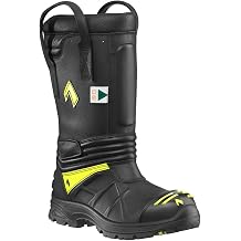 HAIX Fire Eagle Air Womens Composite-Toed Waterproof Firefighting Boots with European Bullhide Leather