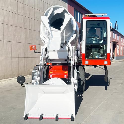 Self Loading Concrete Mixer Truck with User-Friendly Control System