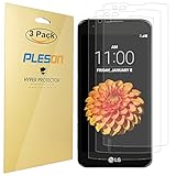 LG K7 Screen Protector,LG Tribute 5 Screen Protector, PLESON [3-PACK] LG K7 Clear Screen Protector, Premium HD Clear Film/Bubble-Free/Screen Protector for LG K7/LG Tribute 5 (2016)