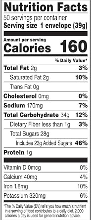 Milk Chocolate Hot Cocoa Mix Packets, 50 Count