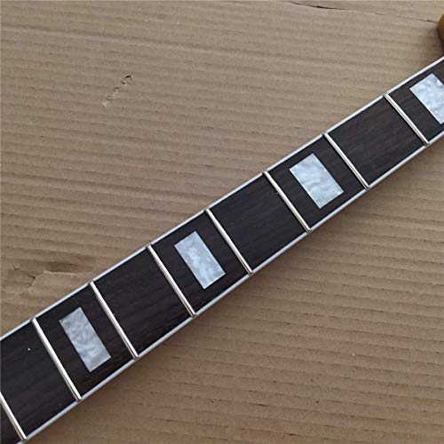 Rosewood fingerboard inlay4 strings maple 21 fret JB Bass Guitar Neck Replacement yellow 34inch